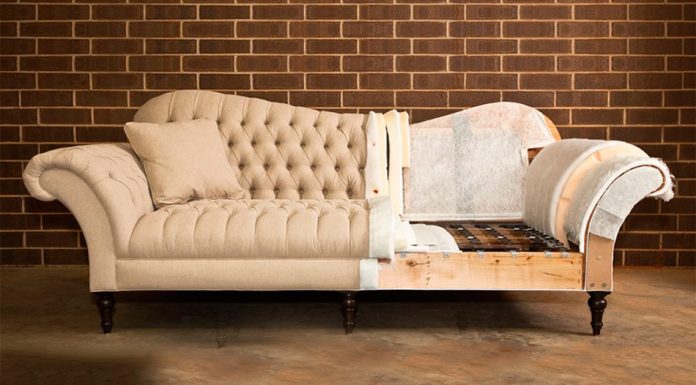 Как делается качественная перетяжка дивана?