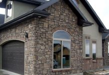 Рваный камень в наружнй отделке — искусство природного шарма