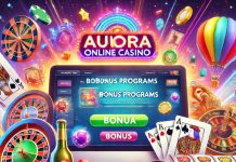 Азартный проект Aurora Casino: регистрация и онлайн слоты