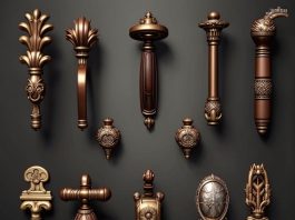 Виды мебельных ручек