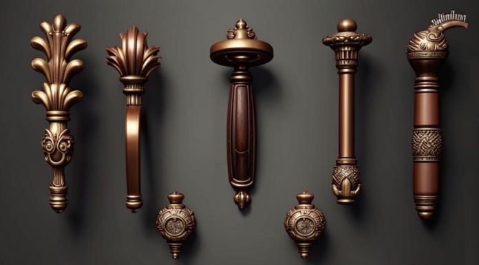 Виды мебельных ручек