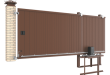 Как устанавливаются раздвижные ворота?