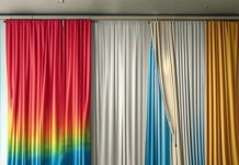 Как правильно стирать шторы?