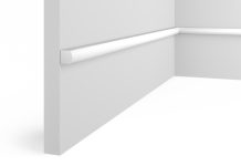 Особенности применения декоративных плинтусов на стену