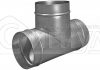 Оцинкованный тройник воздуховода и его использование