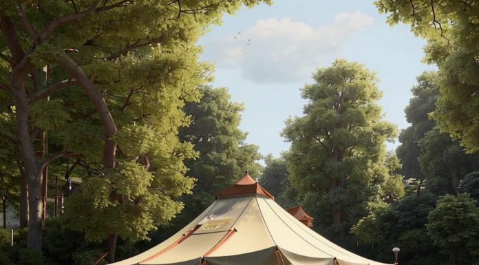 Преимущества аренды шатров