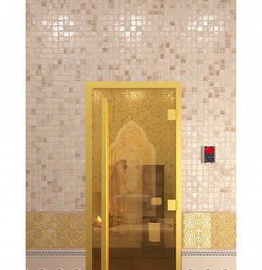 Особенности выбора стеклянных дверей в сауну