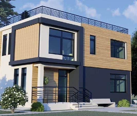 Строительство частных домов с применением сборно-монолитного каркаса