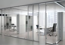 Стеклянные офисные перегородки и их преимущества