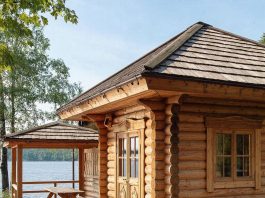 Почему стоит выбрать баню из бруса размером 6 на 6 метров?