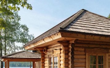 Почему стоит выбрать баню из бруса размером 6 на 6 метров?