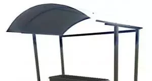 Мангалы с крышей: комфорт и практичность барбекю