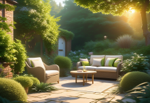 Как вписать уличную мебель в ландшафт?