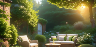 Как вписать уличную мебель в ландшафт?