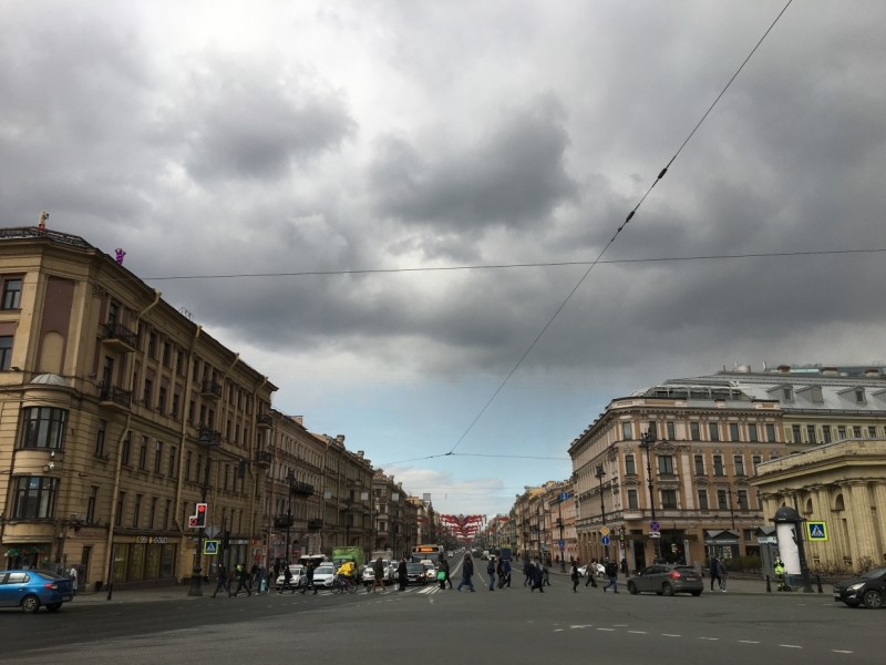 Апрель в Петербурге начнется со слабых и редких дождей