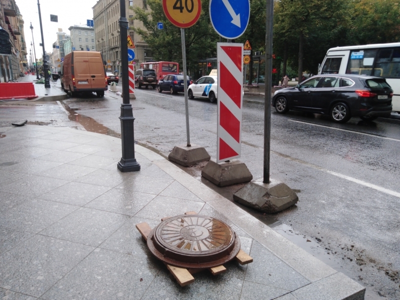 Движение на Петроградке перекроют из-за работ по благоустройству