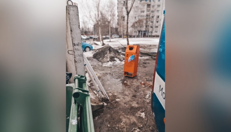 Экологи собрали на улице Кораблестроителей 25 кг батареек