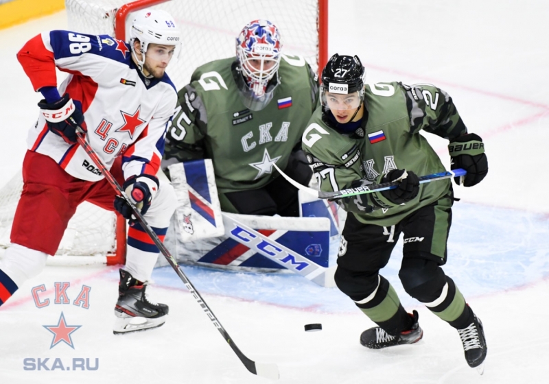 Хоккеистам СКА удалось обыграть ЦСКА в пятом матче серии