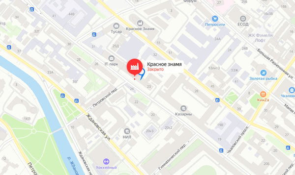 Холдинг AAG приобрел здания бывшей трикотажной фабрики «Красное знамя»