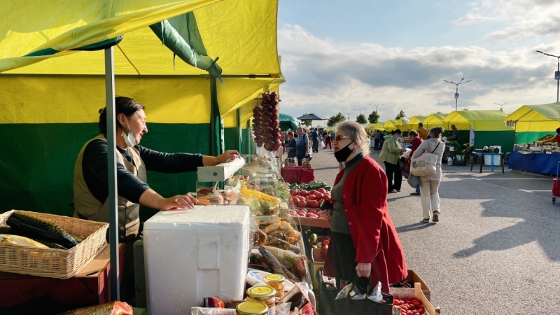 Мед, грибы, свежие овощи: что предлагают покупателям на выставке-ярмарке «Агрорусь»