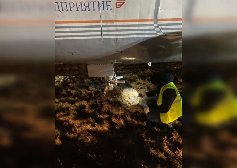 На борту выкатившегося с полосы в Пулково самолета находились шесть человек