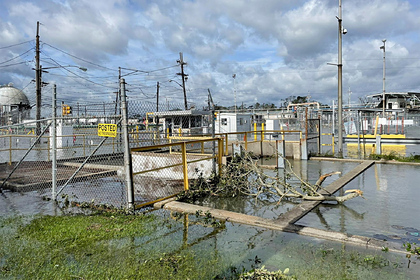 На Техас обрушился тропический шторм