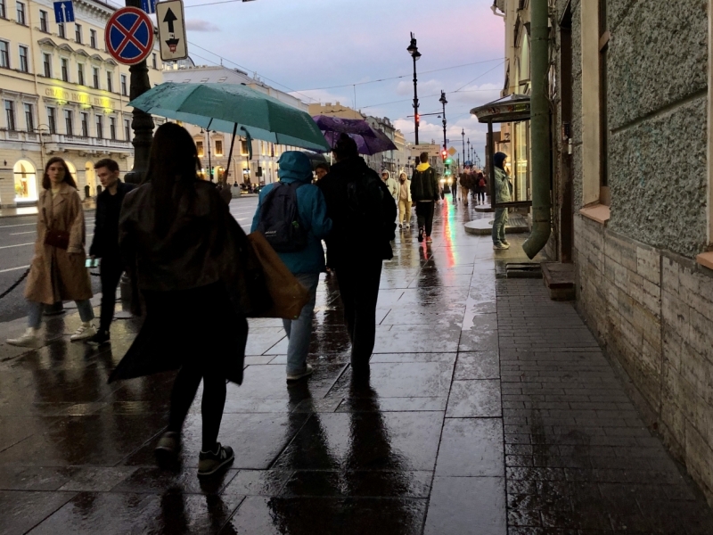 «Один из самых холодных дней»: 25 апреля в Петербурге пройдут дожди со снегом