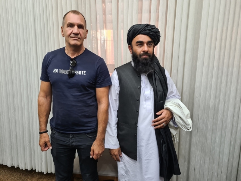 Петербургский правозащитник Максим Шугалей вернулся из Кабула в Россию