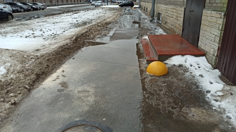 Петербуржцам объяснили, почему не стоит переживать из-за «затопленных» улиц