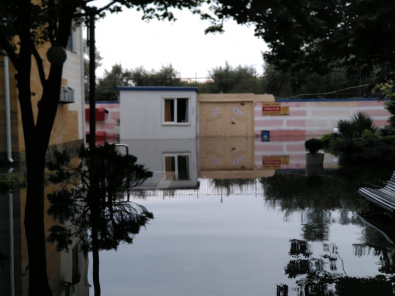 Петербурженка показала Анапу в разгар потопа