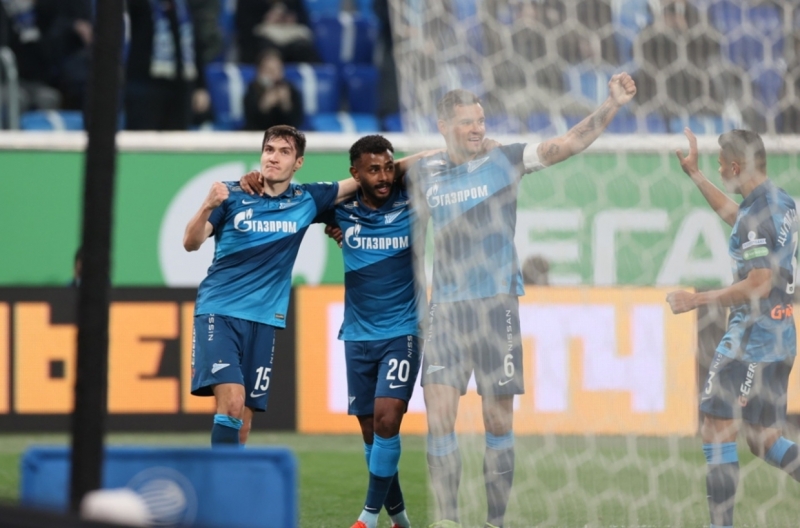 Плюс три очка: «Зенит» одержал победу над «Химками» на «Газпром Арене»