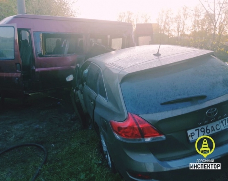 «Полет» иномарки на Двинской и начавшийся пожар сняли камеры