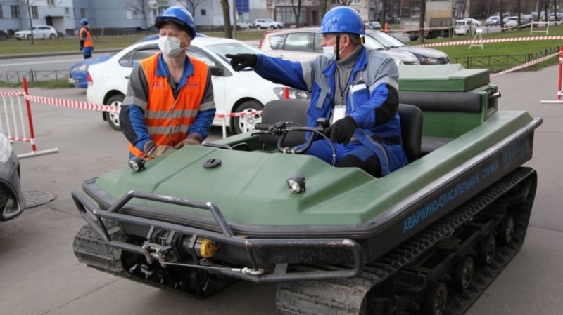 «Провал грунта» на Маршала Захарова оказался учениями «Теплосети»