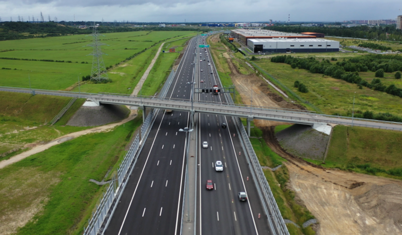 Ремонт дороги перекроет две полосы Кольцевой между Таллинским шоссе и ЗСД