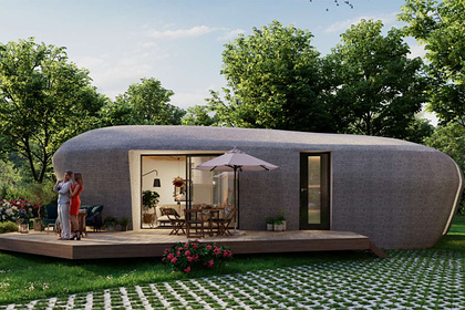 Супруги переехали в напечатанный на принтере дом и поделились впечатлениями