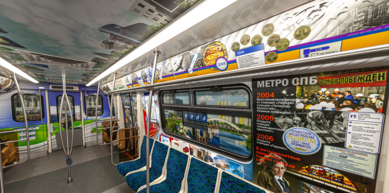 Тематический состав «Эпохи метро» теперь можно посетить онлайн