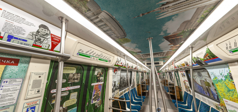 Тематический состав «Эпохи метро» теперь можно посетить онлайн