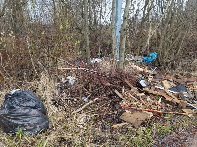 Тютчевская улица и Пороховское кладбище тонут в грязи из-за нехватки мусорных баков