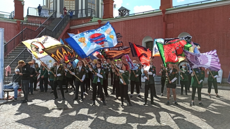 Третий трудовой семестр торжественно открыли для петербургских студотрядов