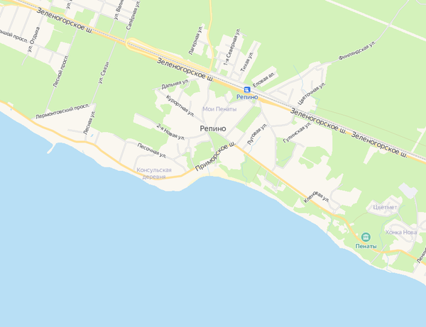 У Репино вдоль Финского залива сделают велодорожку