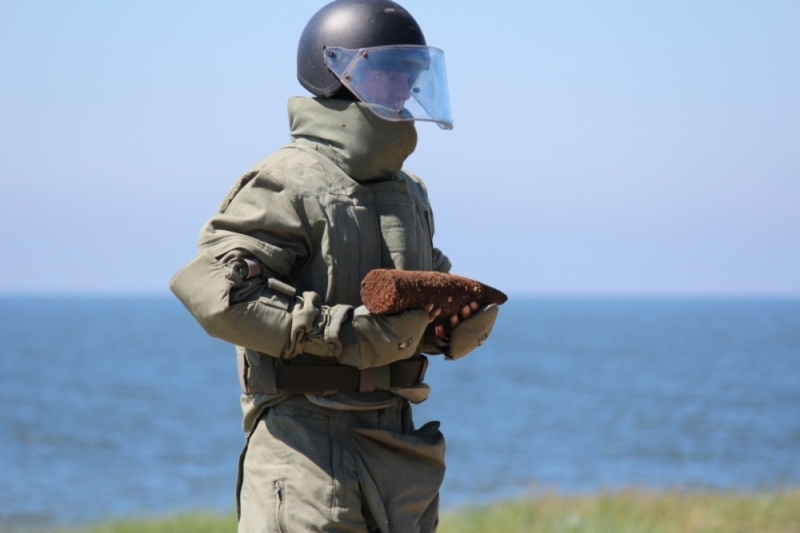 В Калининградской области обезвредили 15 снарядов времен войны