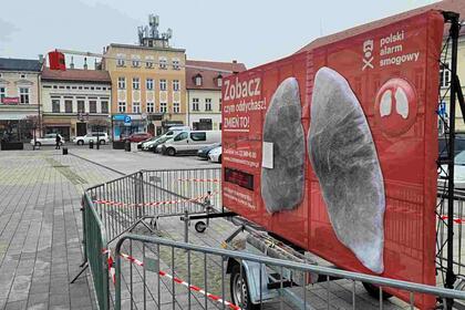 Вред от грязного воздуха показали наглядно