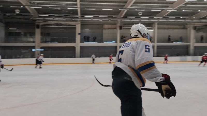 Звезды Петербурга и Москвы сыграли хоккейный матч в поддержку Олимпийской сборной